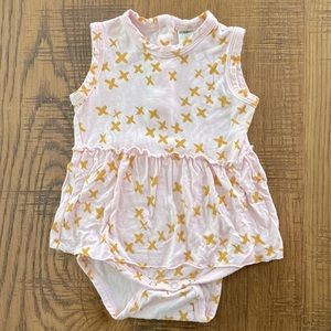 SPEARMINT LOVE skirted bodysuit onesie